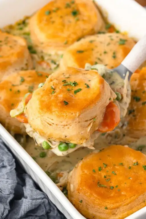 Chicken and Biscuit Casserole
