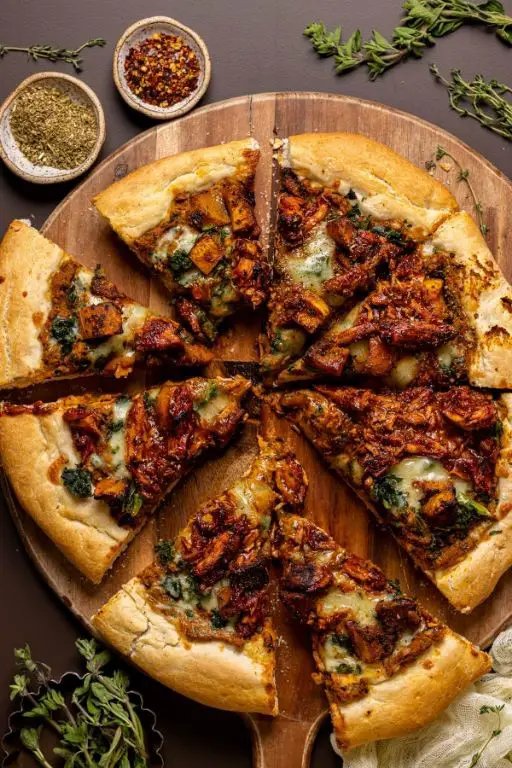Chicken and Butternut Squash Pizza