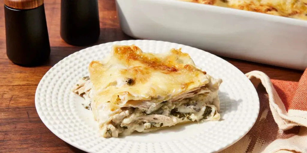 Chicken and Spinach Lasagna