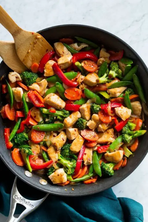 Chicken and Vegetable Stir Fry