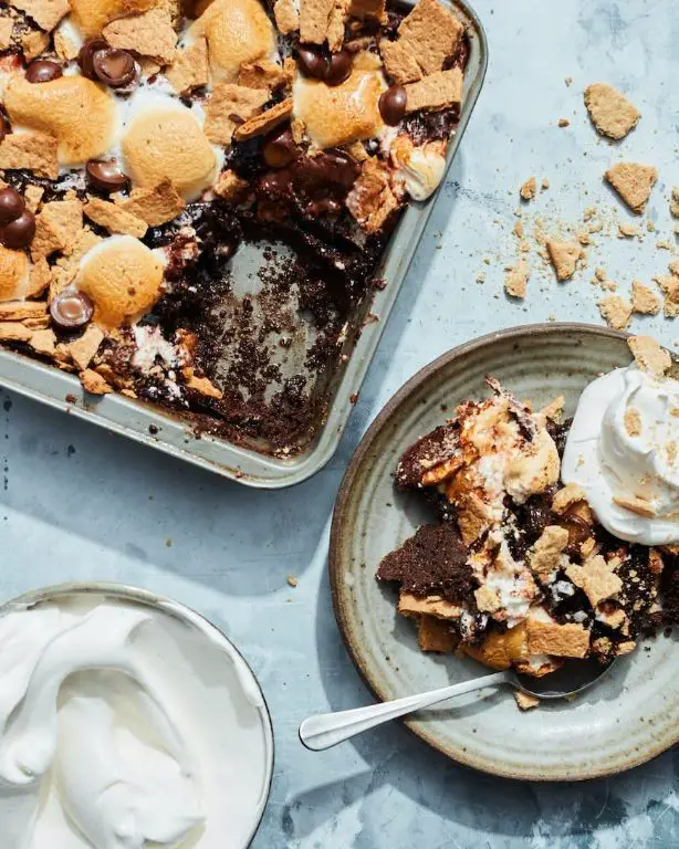 Chocolate Butterscotch Dump Cake