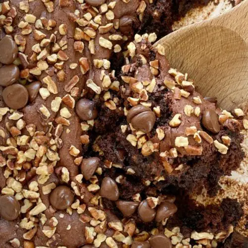 Chocolate Caramel Dump Cake