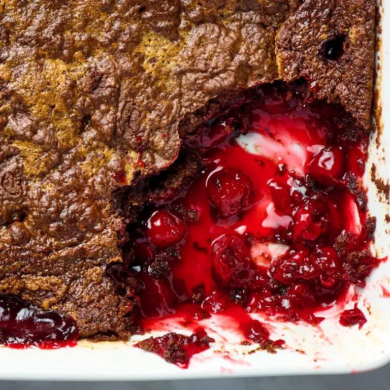 Chocolate Cherry Dump Cake