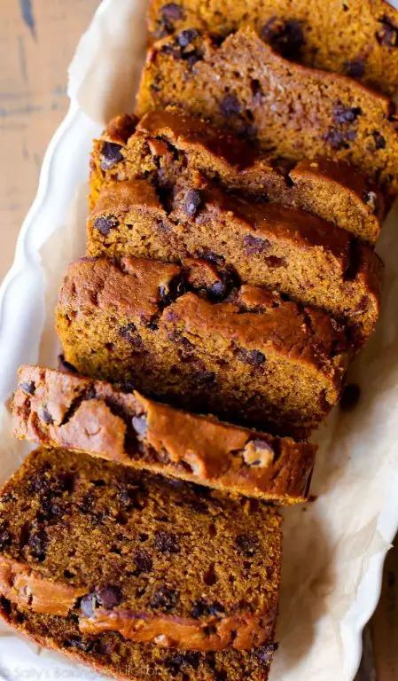 Chocolate Chip Pumpkin Bread