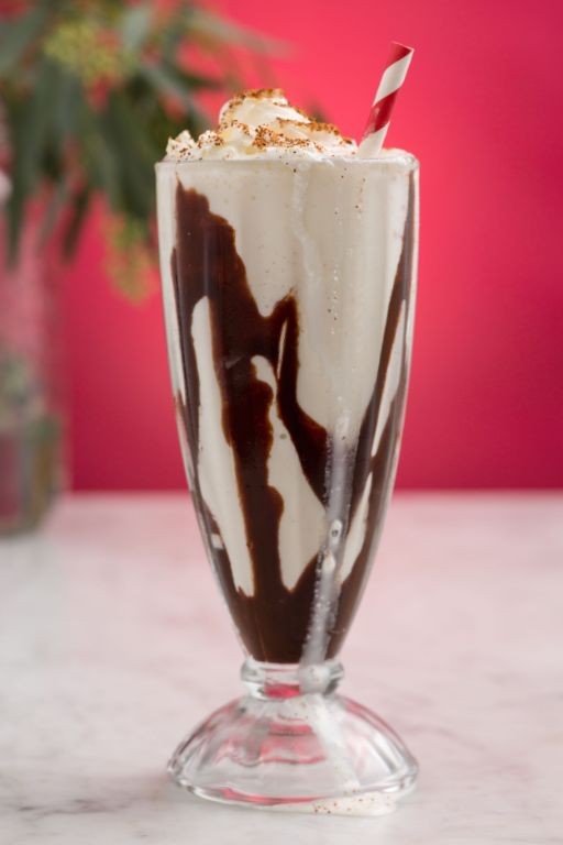 Chocolate Eggnog Smoothie
