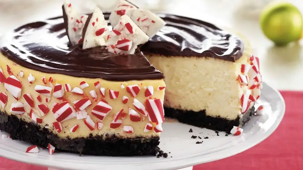 Chocolate Peppermint Cheesecake