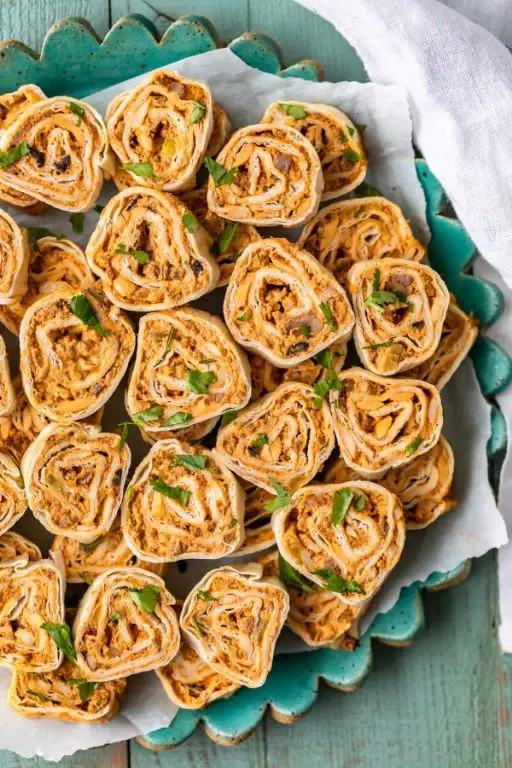 Chorizo and Cheese Taco Pinwheels