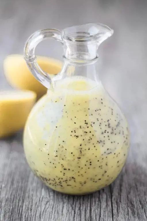 Citrus Poppy Seed Low Sodium Dressing