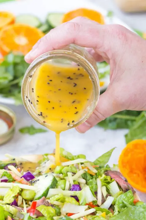 Citrusy Orange Ginger Dressing