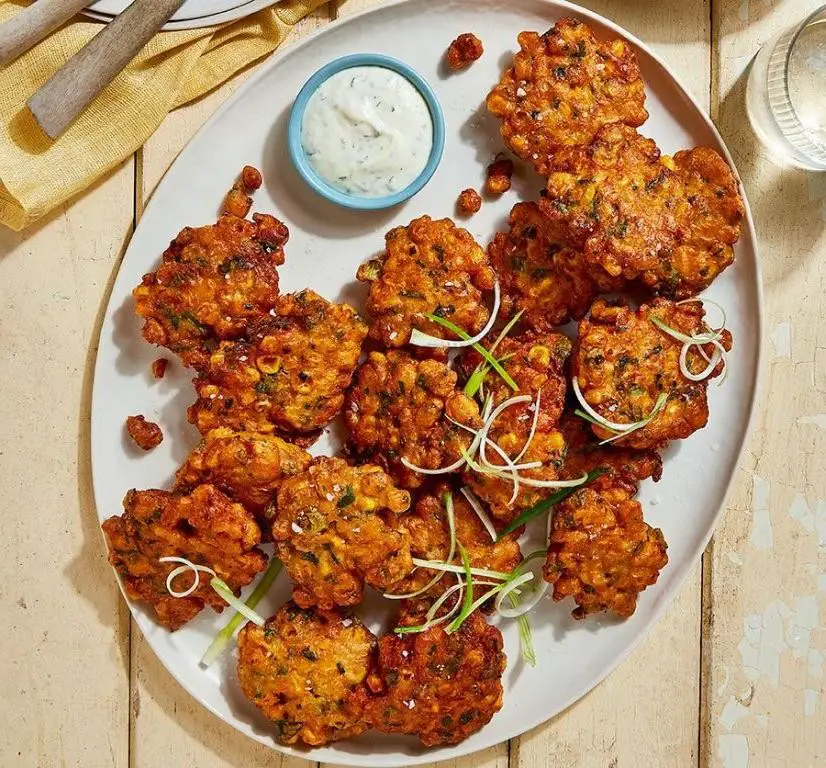 Clam and Corn Fritters