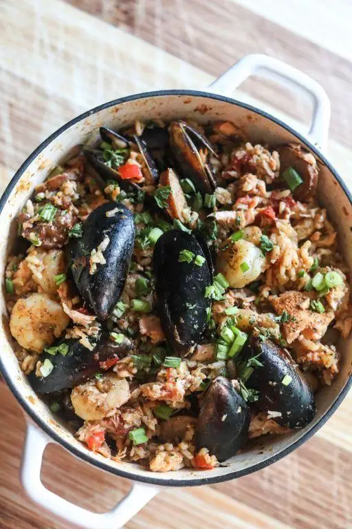 Clam and Shrimp Jambalaya