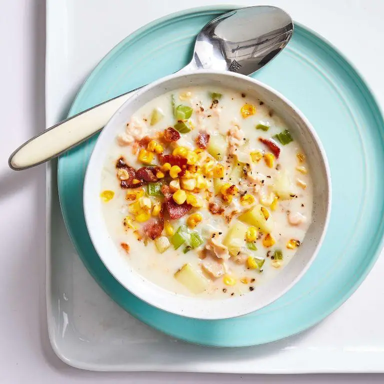 Clam and Sweet Corn Bisque