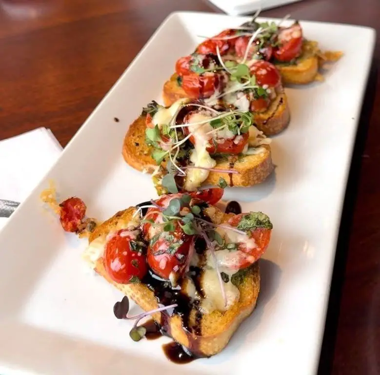Clam and Tomato Bruschetta