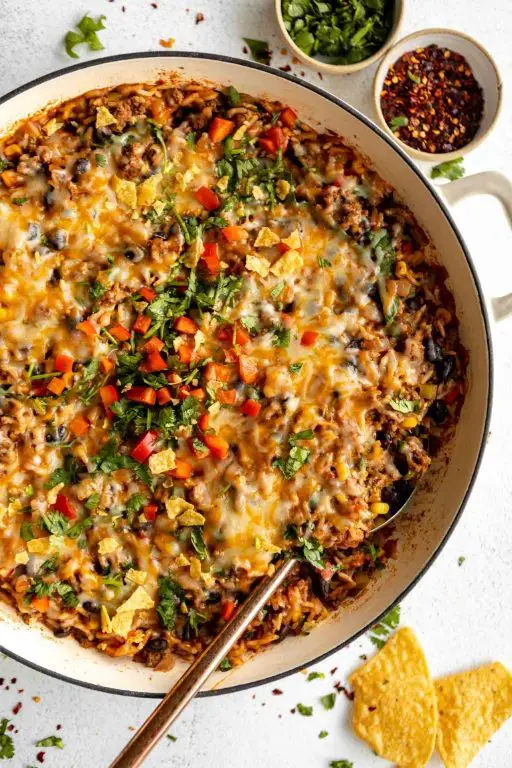 Classic Beef and Rice Casserole