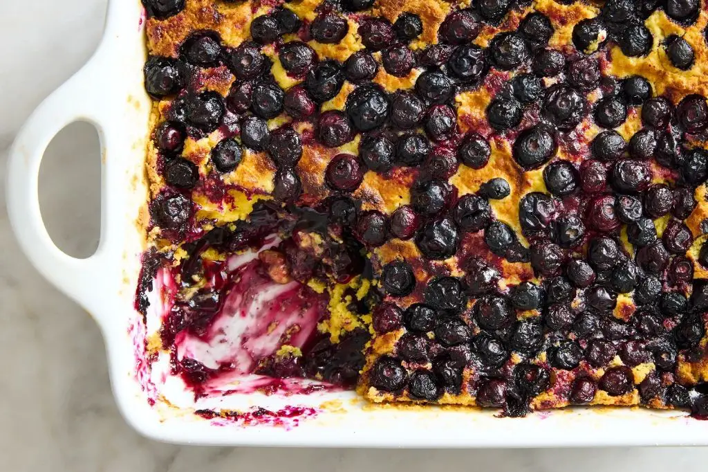 Classic Blueberry Dump Cake
