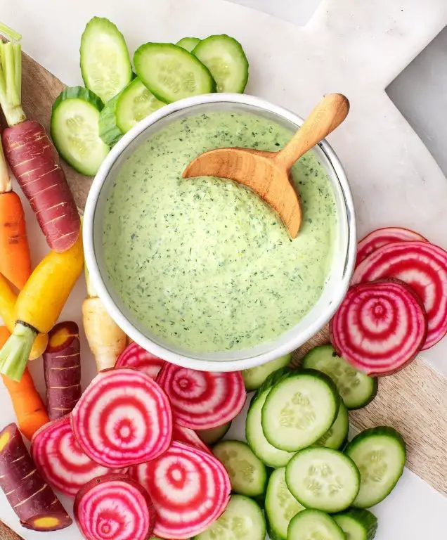 Classic Green Goddess Dressing with Fresh Herbs