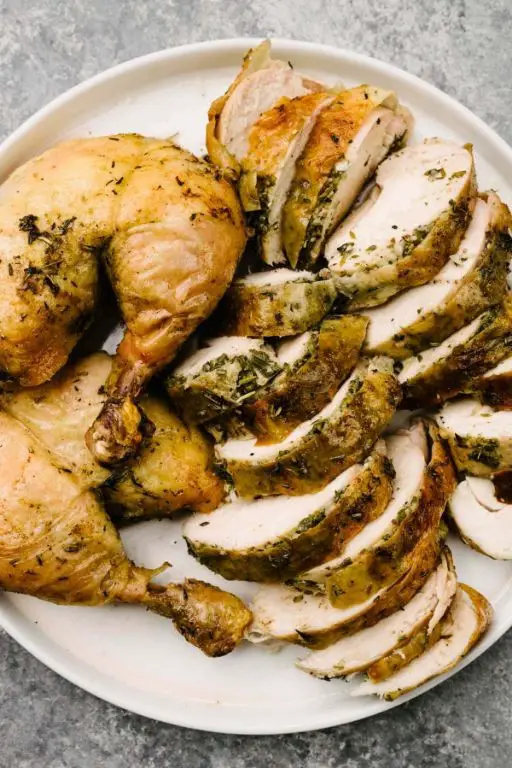 Classic Kosher Roast Chicken with Herbs
