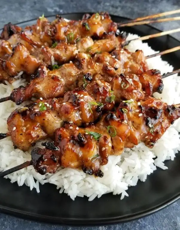 Classic Teriyaki Chicken Skewers
