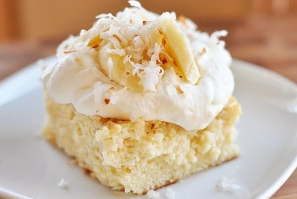 Coconut Cream Tres Leches Cake