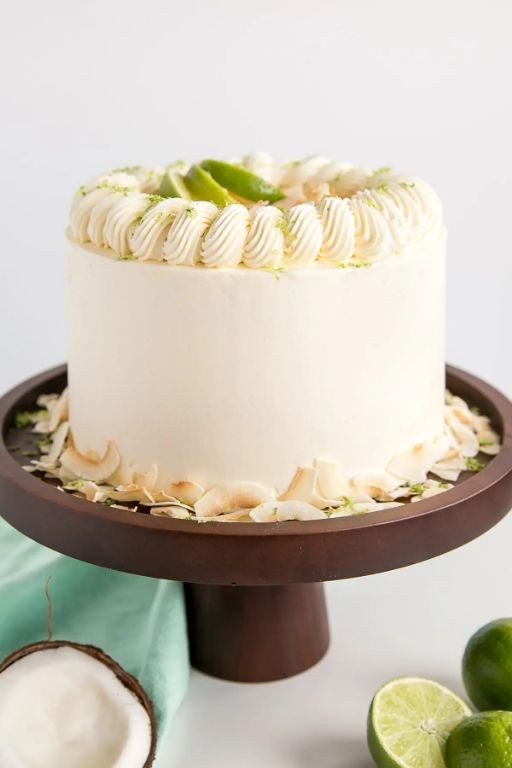 Coconut Lime Cake Fondant