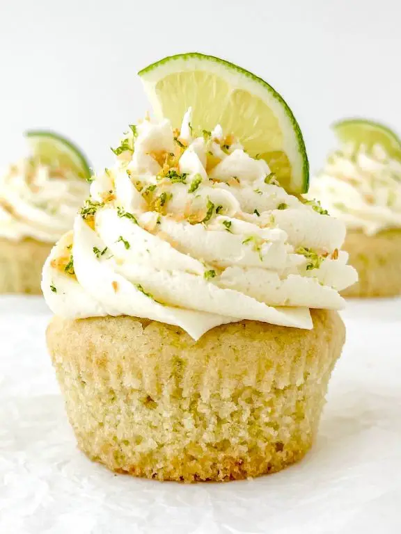 Coconut Lime Mini Cupcakes
