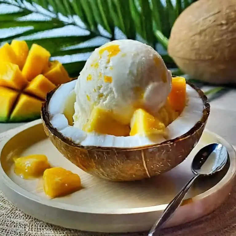 Coconut Mango Koji Ice Cream