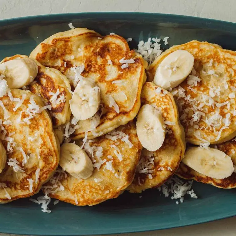 Coconut and Banana Pancakes