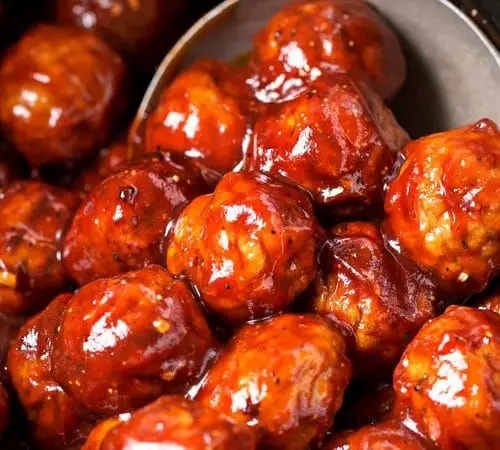 Cranberry BBQ Meatballs