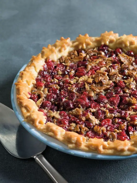 Cranberry Pecan Pie
