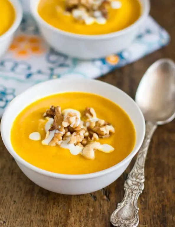 Creamy Frozen Squash Soup