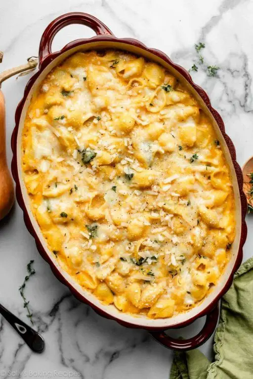 Creamy Honeynut Squash Mac and Cheese