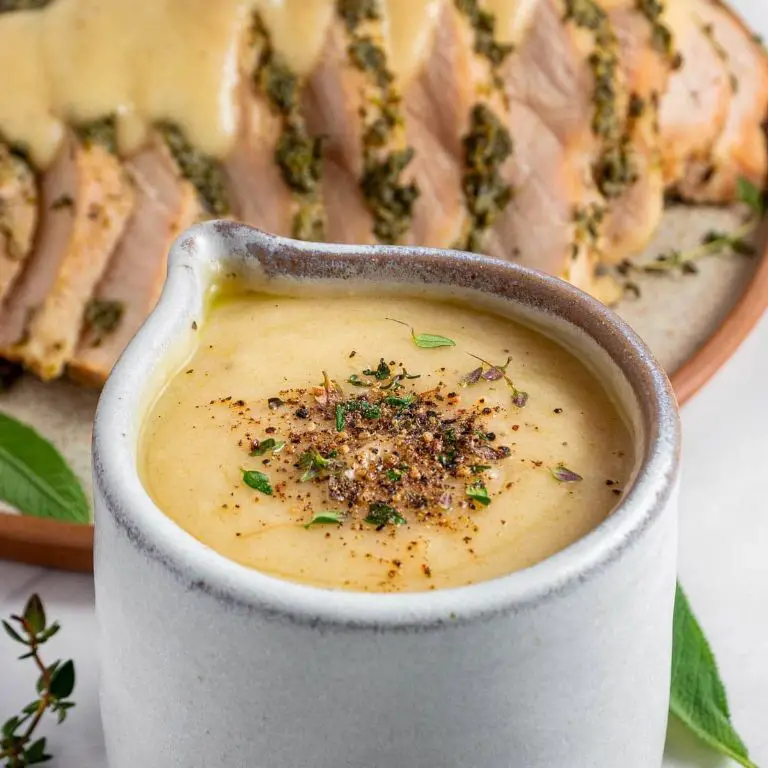 Creamy Parmesan Turkey Gravy