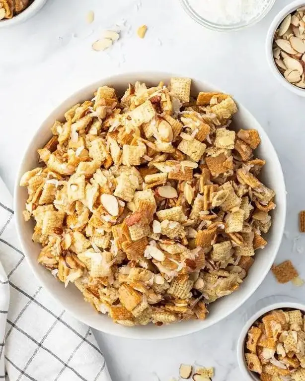 Crispix Coconut Almond Clusters