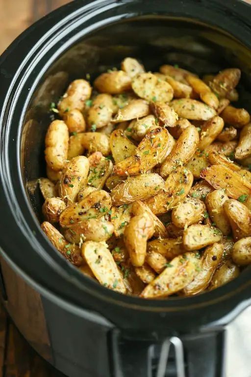 Crock Pot Greek-Style Lemon Potatoes