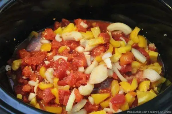 Crock Pot Italian Sausage and Quinoa Salad