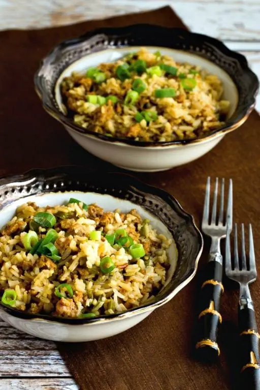 Crock Pot Italian Sausage and Rice Pilaf