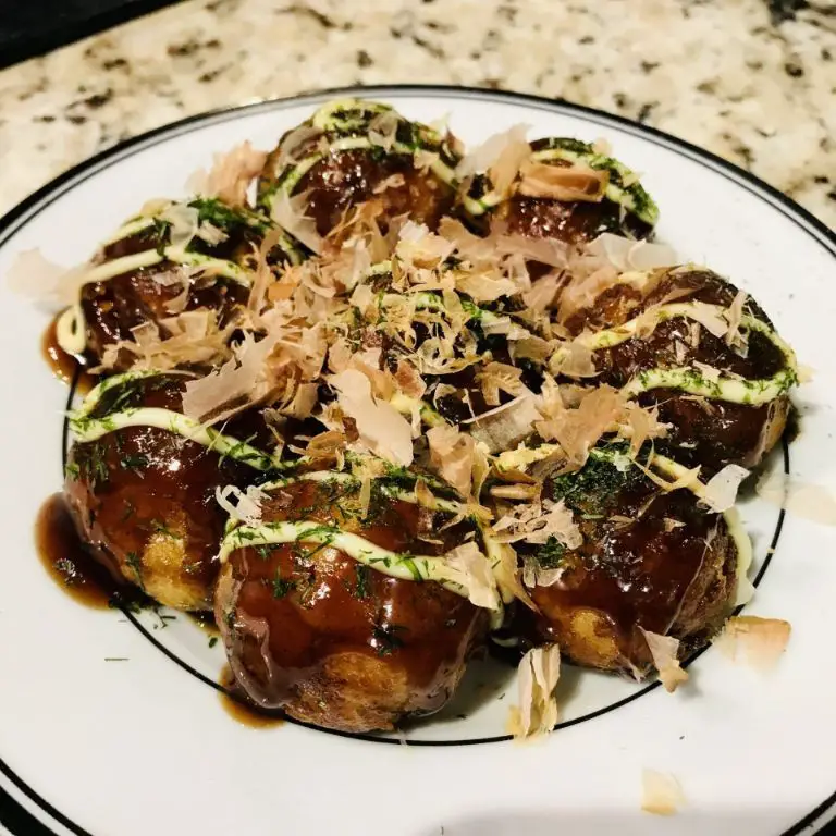 Curry Spiced Takoyaki with Cilantro