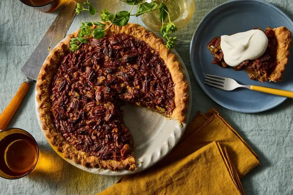 Decadent Irish Whiskey Pecan Pie
