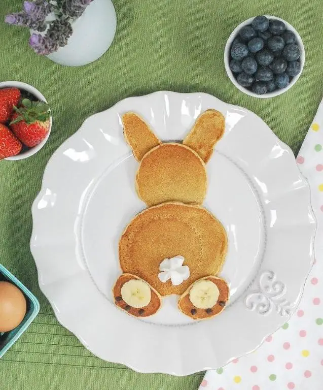 Easter Bunny Pancakes