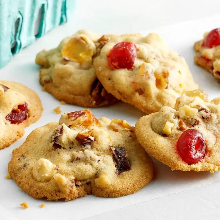 Easy Fruitcake Cookies with Walnuts