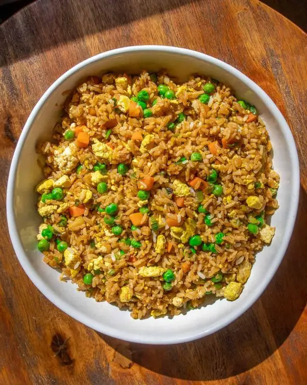 Easy Vegan Fried Rice