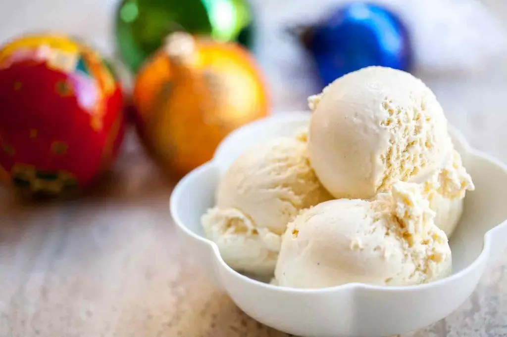 Eggnog Ice Cream