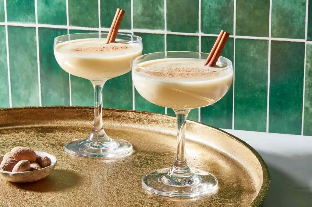 Eggnog Martini