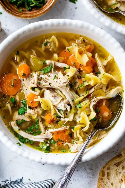 Electric Pressure Cooker Chicken Noodle Soup