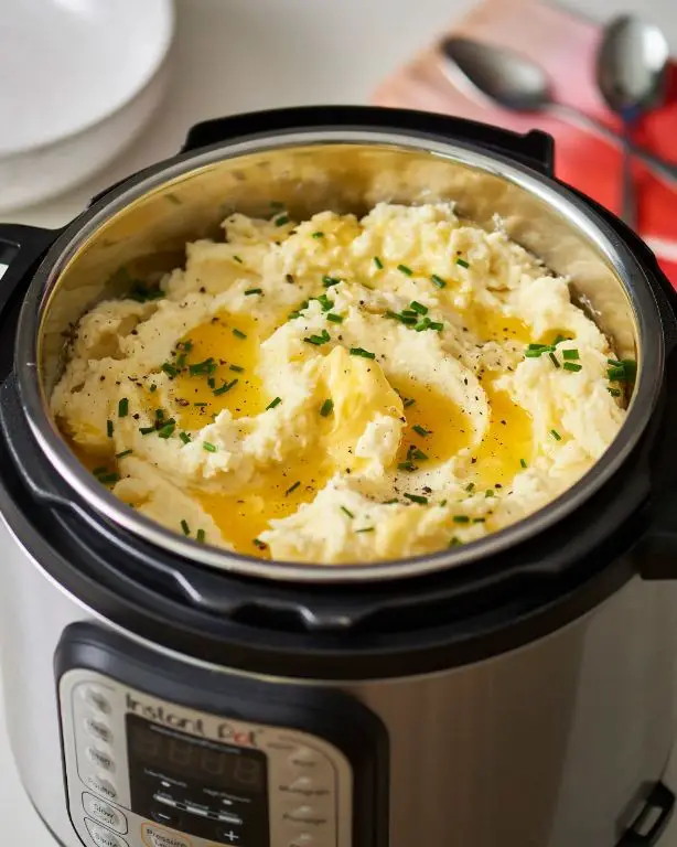Electric Pressure Cooker Mashed Potatoes