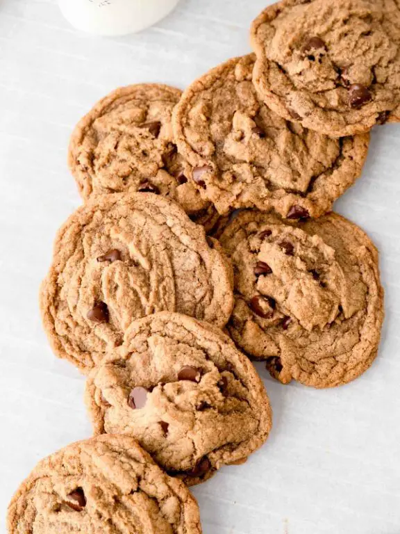 Espresso Chocolate Chip Air Fryer Cookies