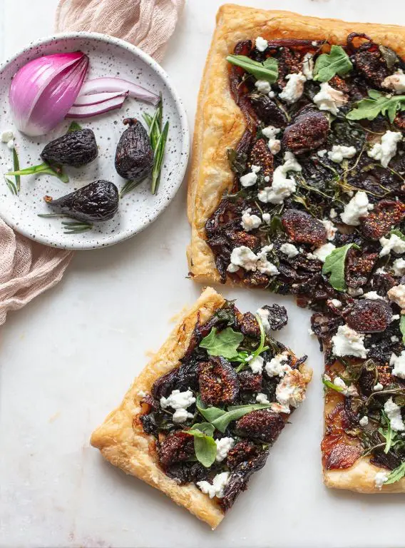 Fig and Goat Cheese Tart