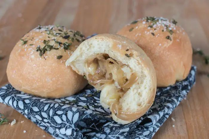 French Onion Soup Stuffed French Bread