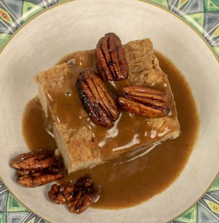 French Quarter Bread Pudding with Rum Sauce