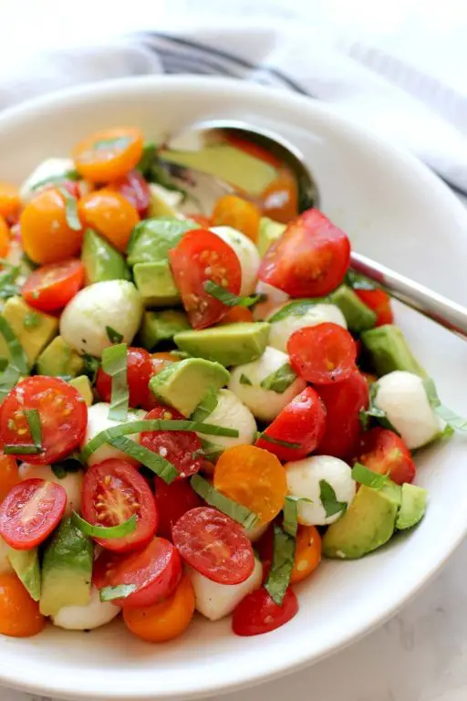 Fresh Mozzarella and Avocado Salad